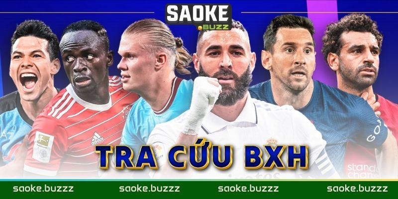 Chi tiết quy trình theo dõi, cập nhật BXH đội bóng, câu lạc bộ